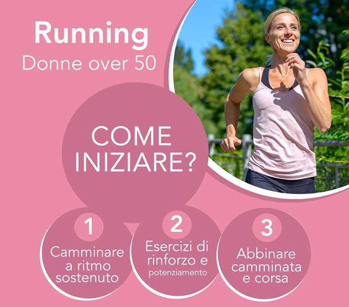 Come iniziare a correre per donne over 50