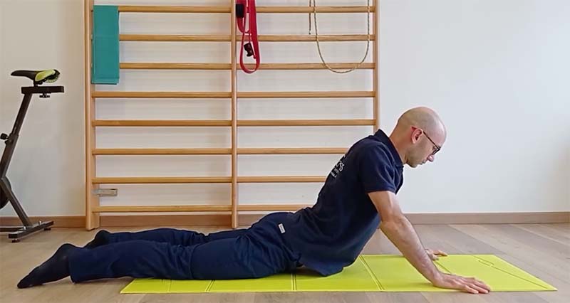 Esercizi di fisioterapia per artrosi della schiena