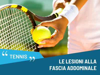 Lesione addominale nel tennis